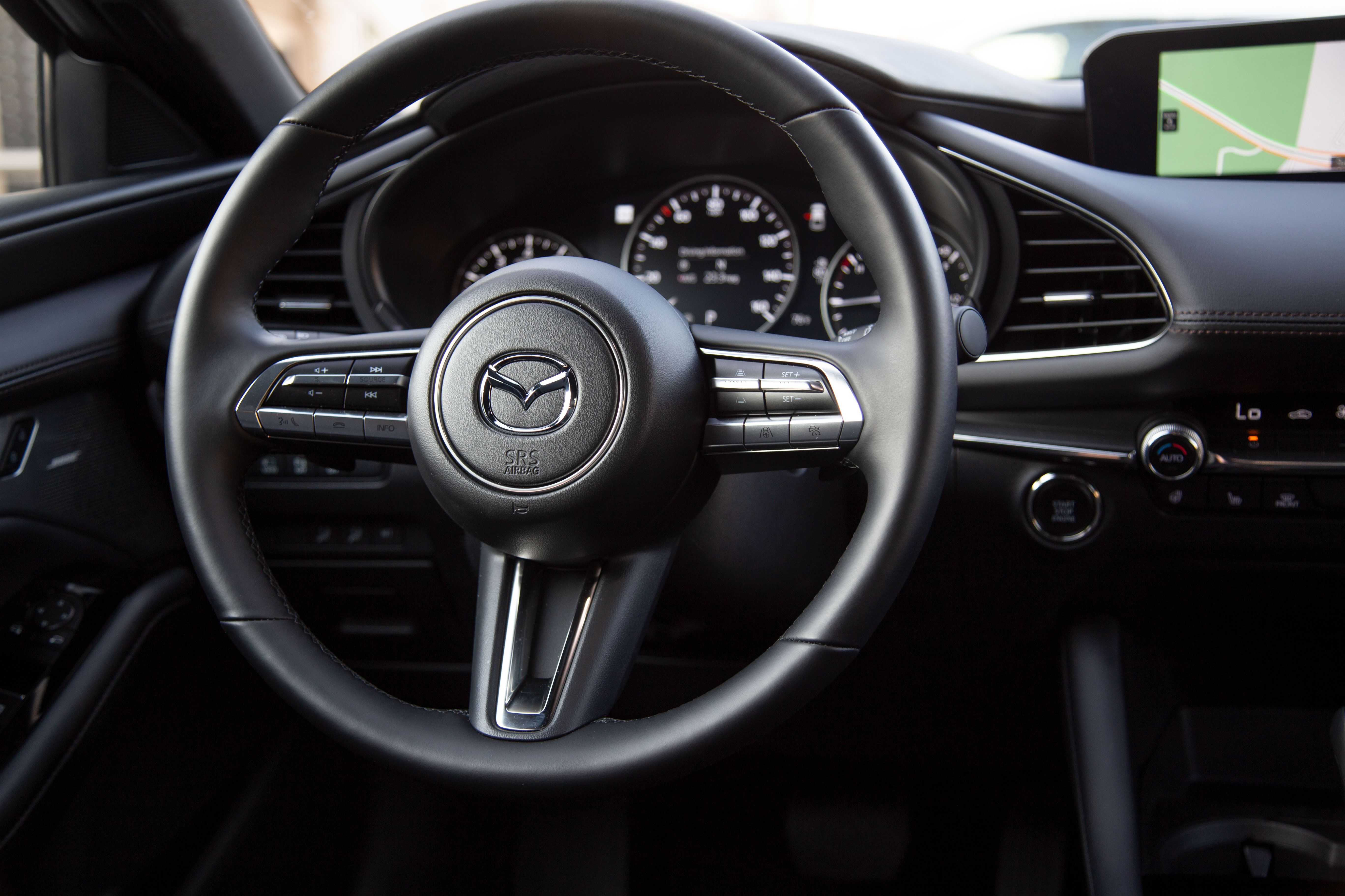 2022 Mazda3 2.5 Turbo AWD Hatchback Premium Plus Steering Wheel