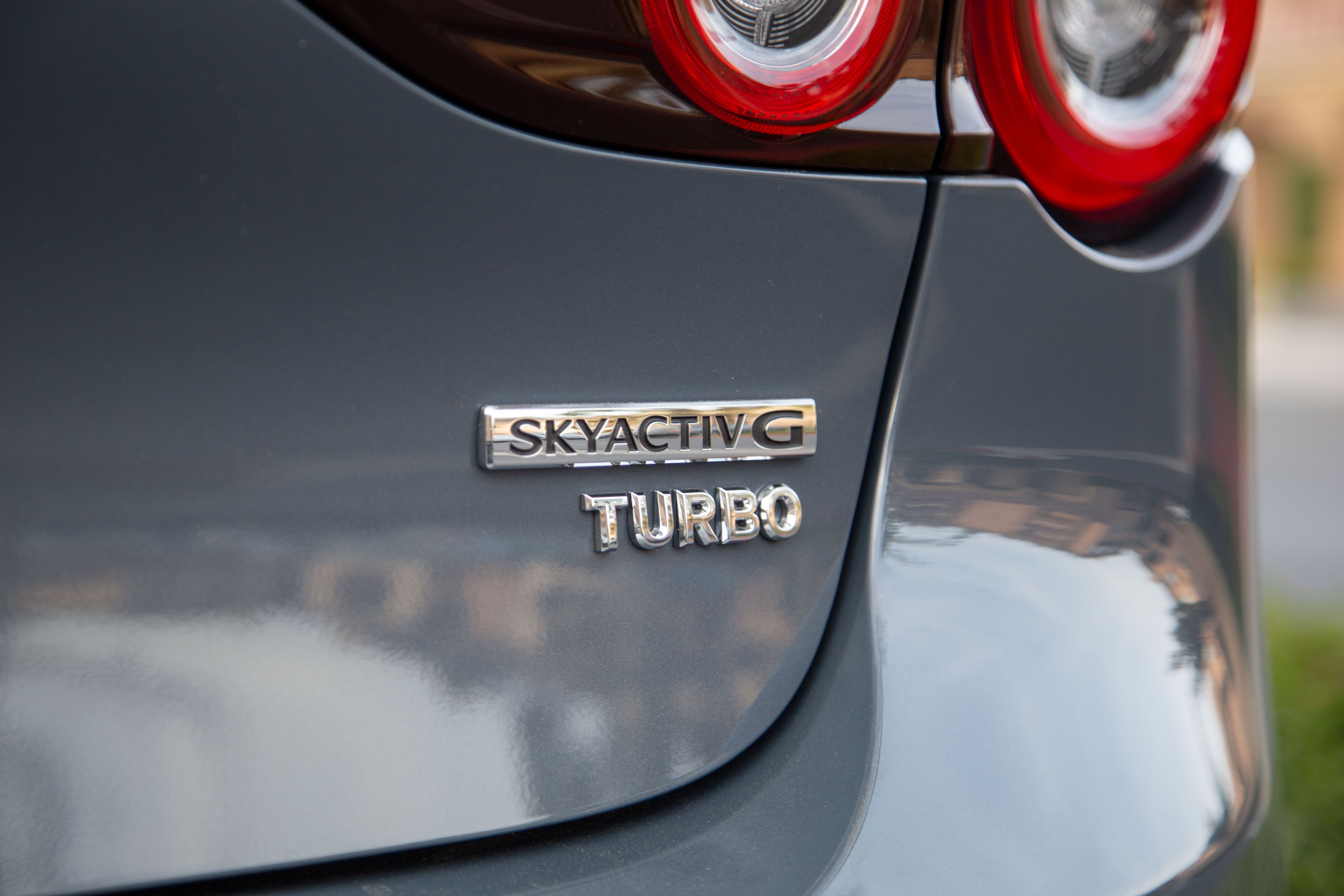 2022 Mazda3 2.5 Turbo AWD Hatchback Premium Plus Skyactiv Turbo Emblem