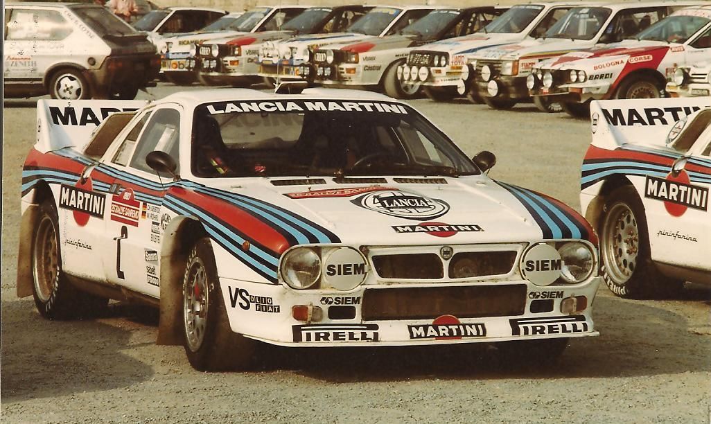 Lancia 037 Rally At 1983 Sanremo Rally