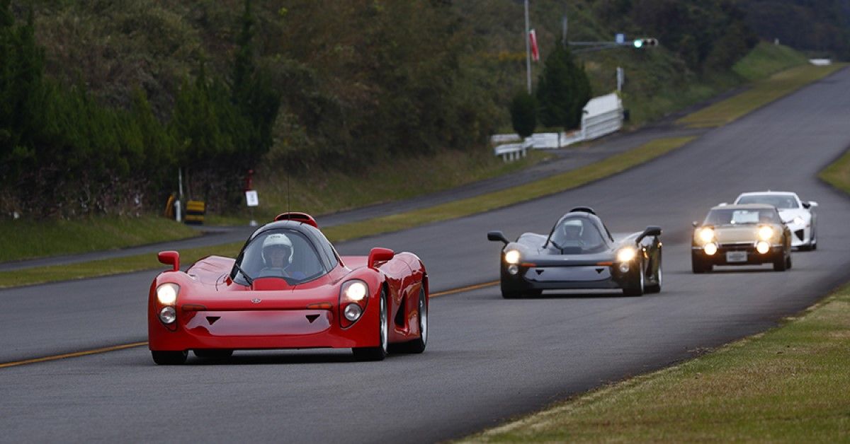 Yamaha OX99-11 rolling on the race-track