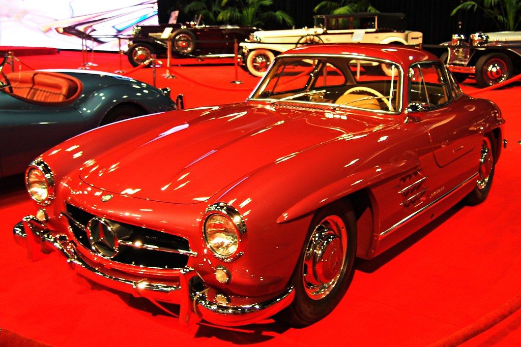 1955 Mercedes-Benz 300 SL red