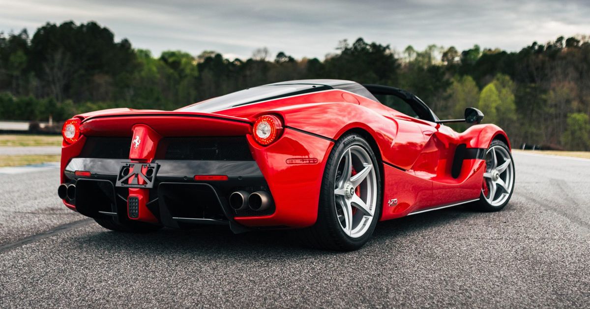 161-Mile 2017 Ferrari LaFerrari Aperta Sells For $5.36 Million On BringaTrailer