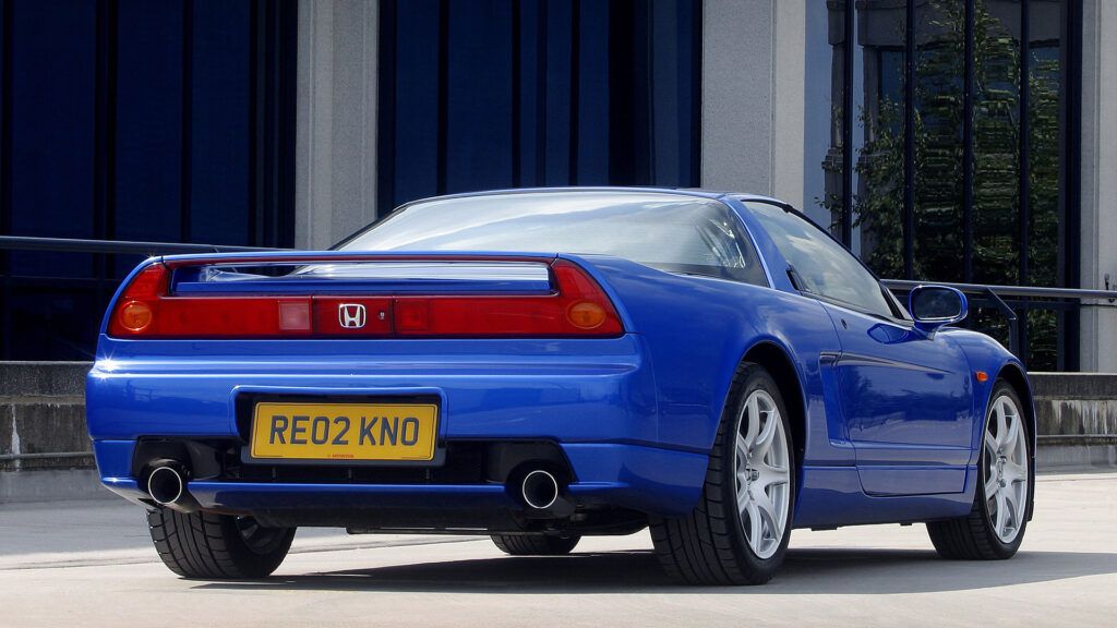 2001 Blue Honda NSX