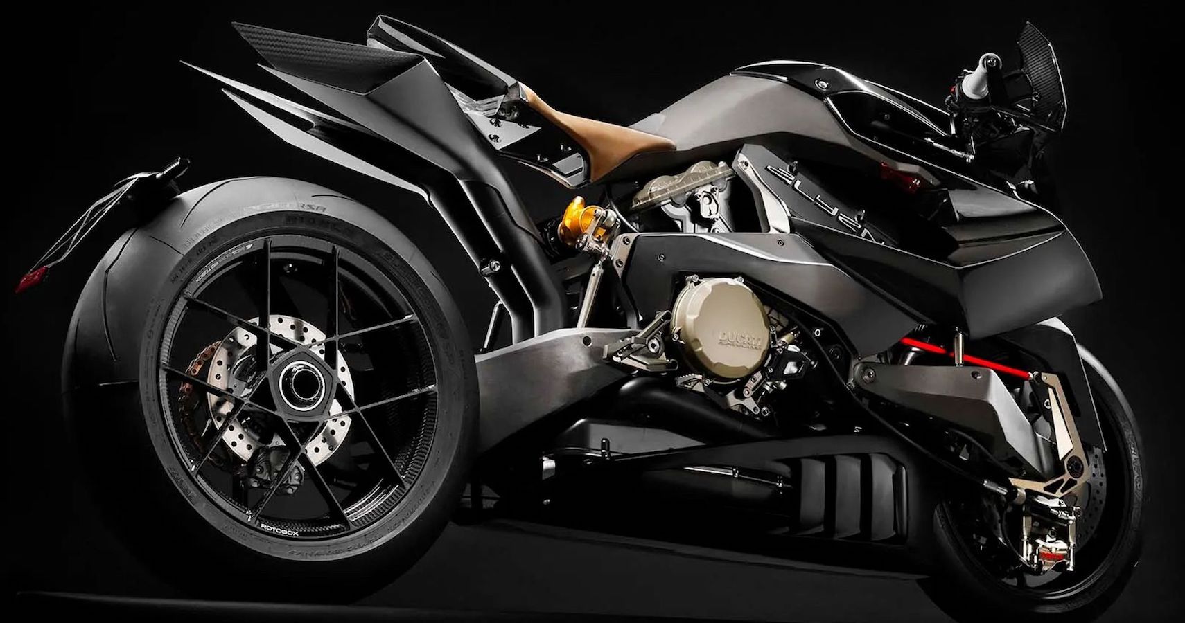 Black Alyen motorcycle