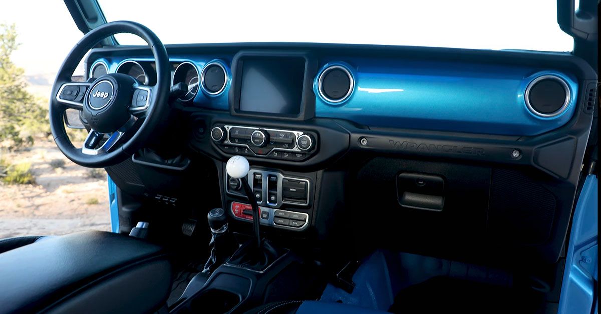 2022 Jeep Wrangler Magneto 2.0 Concept Interior