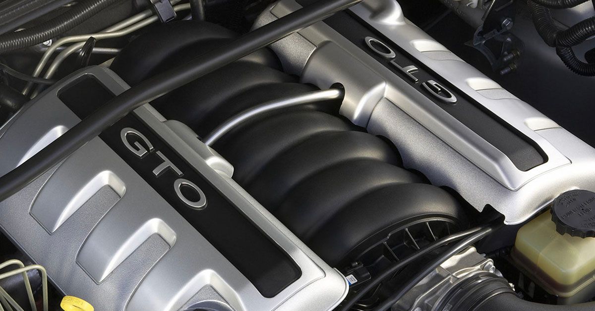 2006 Pontiac GTO Engine, top