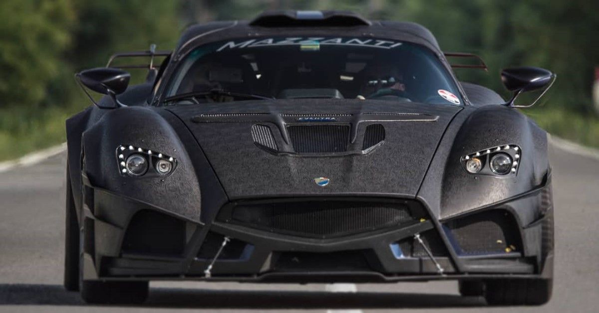 Mazzanti Evantra Millecavalli front fascia view