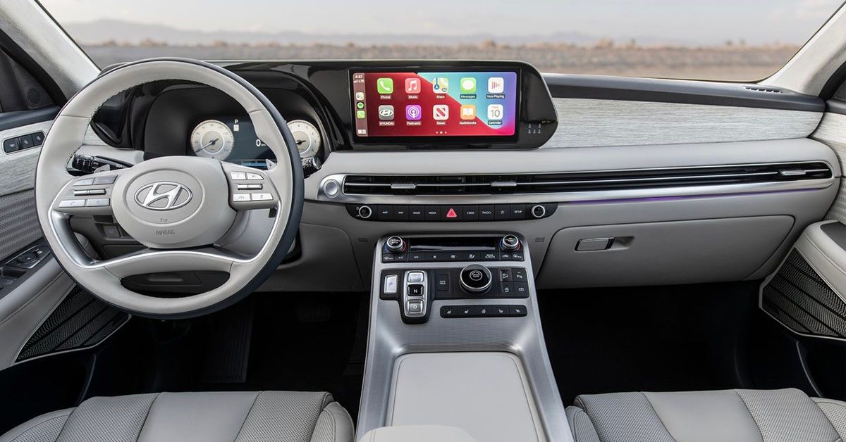 2023 Hyundai Palisade Interior Dashboard Design