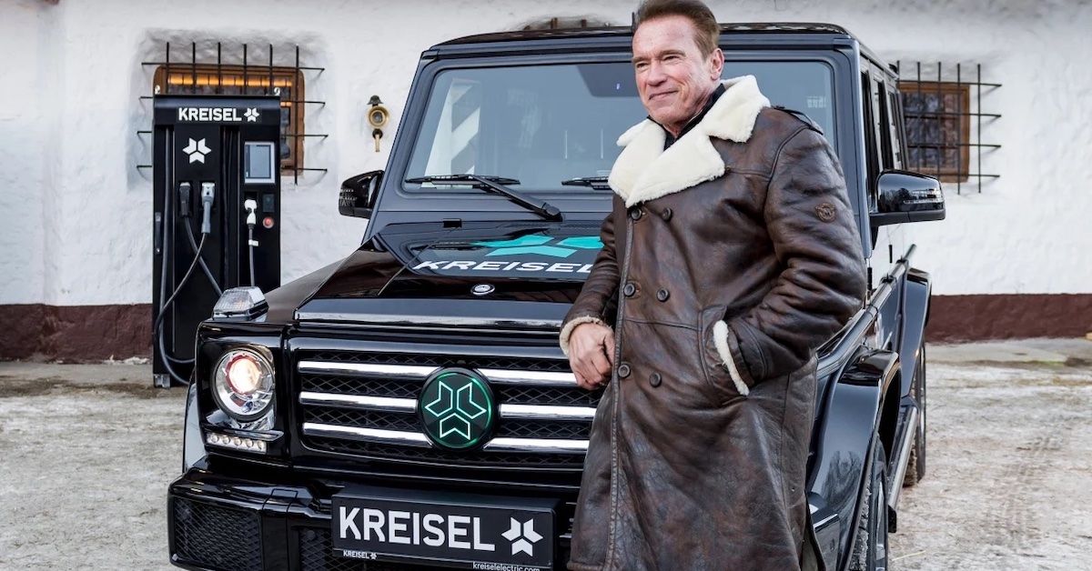 Arnold Schwarzenegger’s 2016 Electric Mercedes G-Wagen