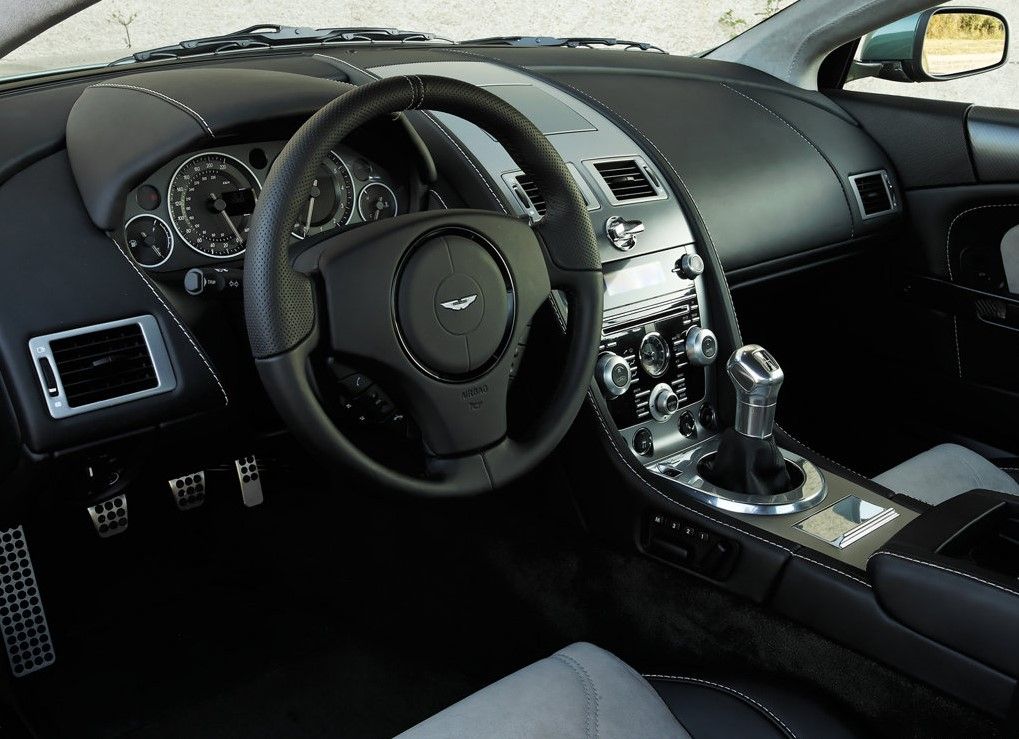 Aston Martin DBS interior 