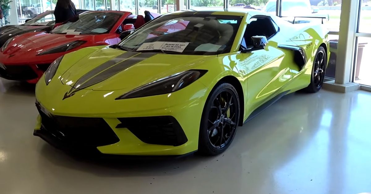 Brink of Speed Youtube Channel Yellow Chevrolet Corvette