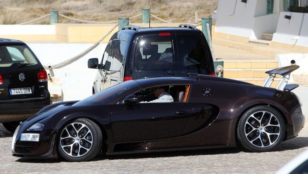 Black Bugatti Veyron Grand Sport Vitesse