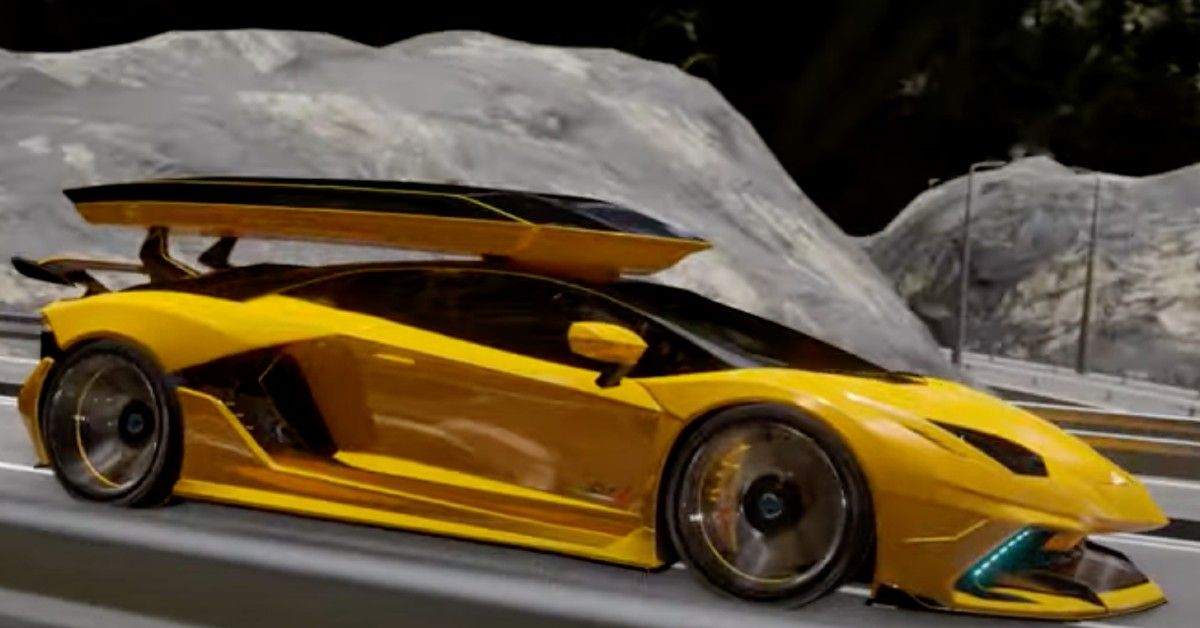 Aventador roof online box