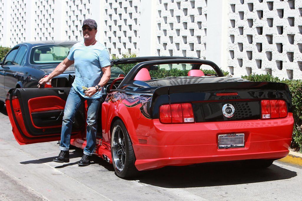 Red/Black Custom Ford Mustang GT