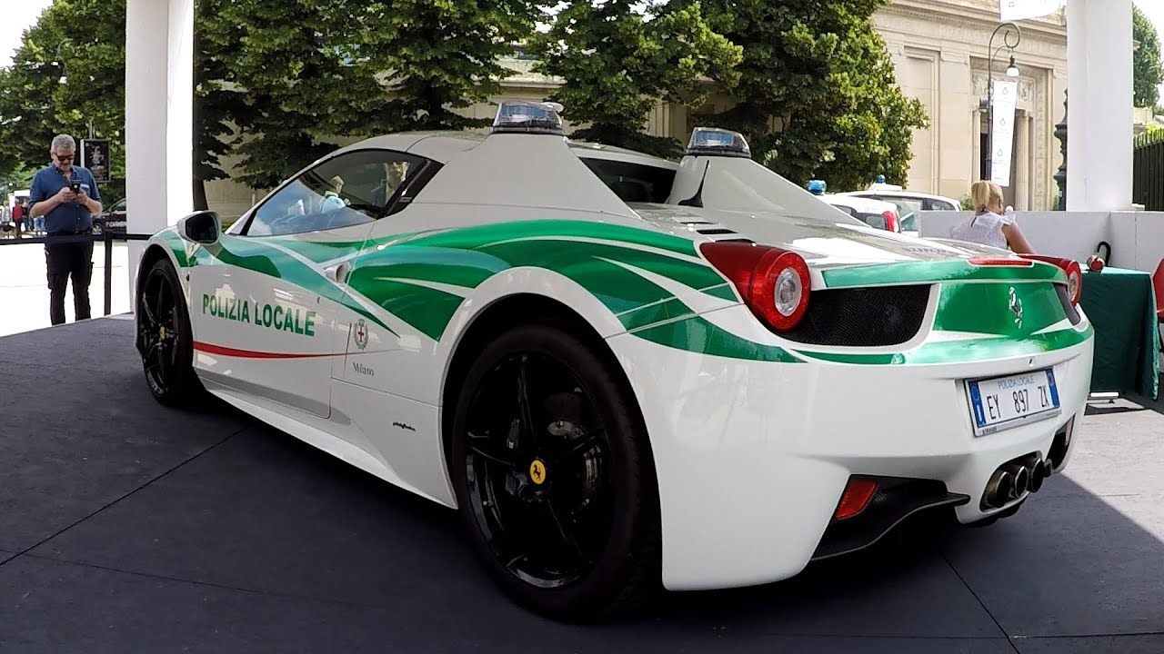 Ferrari 458 Police Car