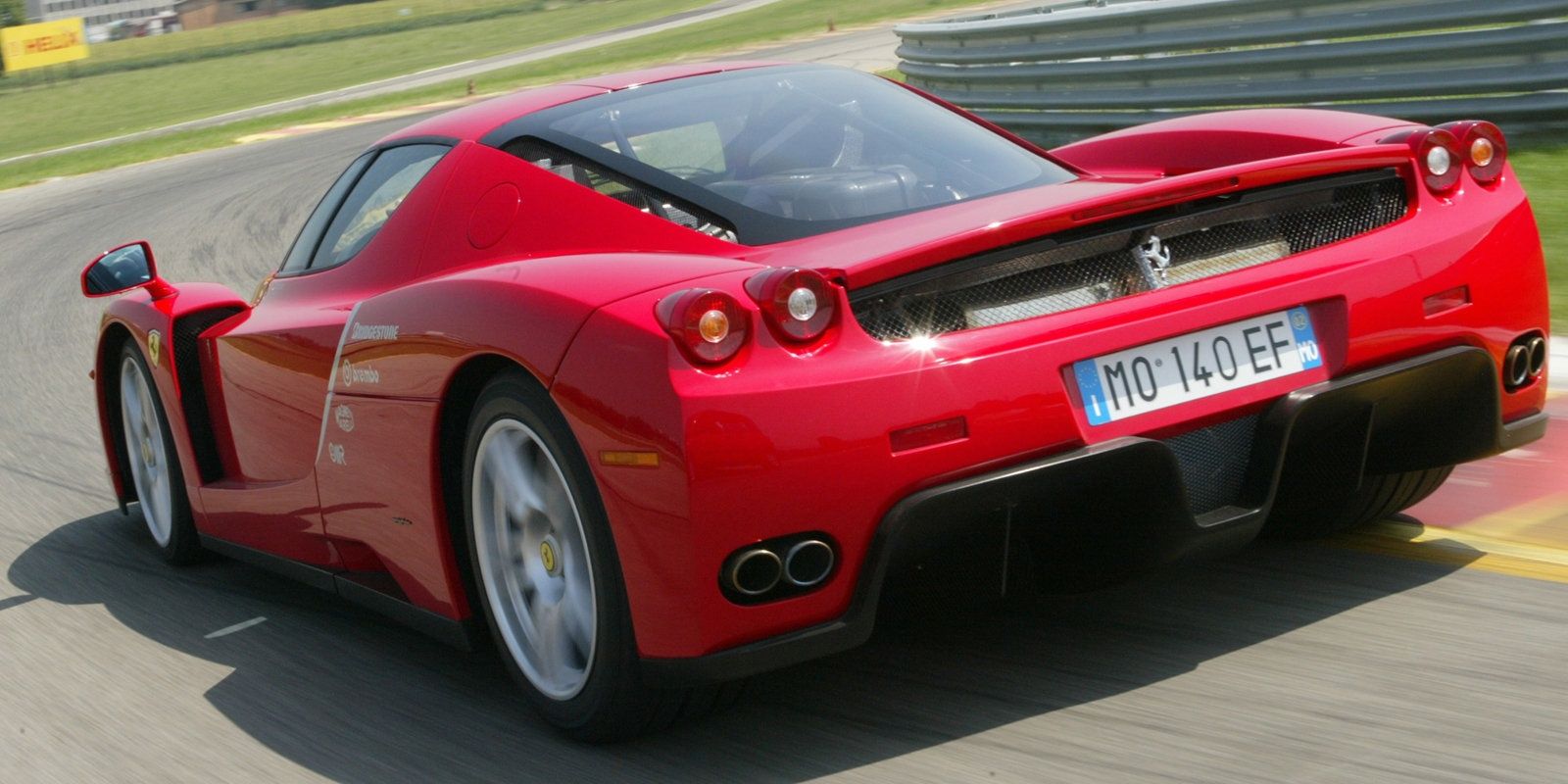 Ferrari Enzo rear 3/4 view