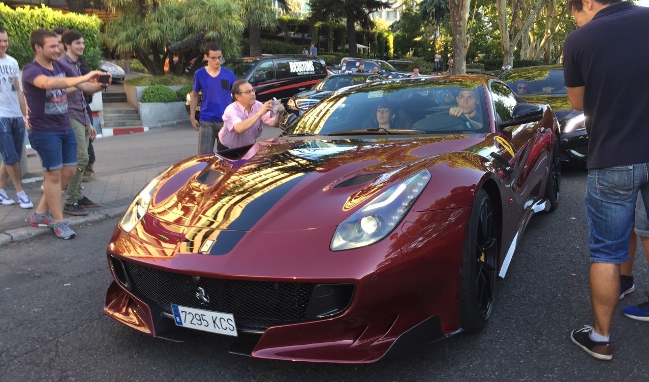 Red Ferrari F12 TDF