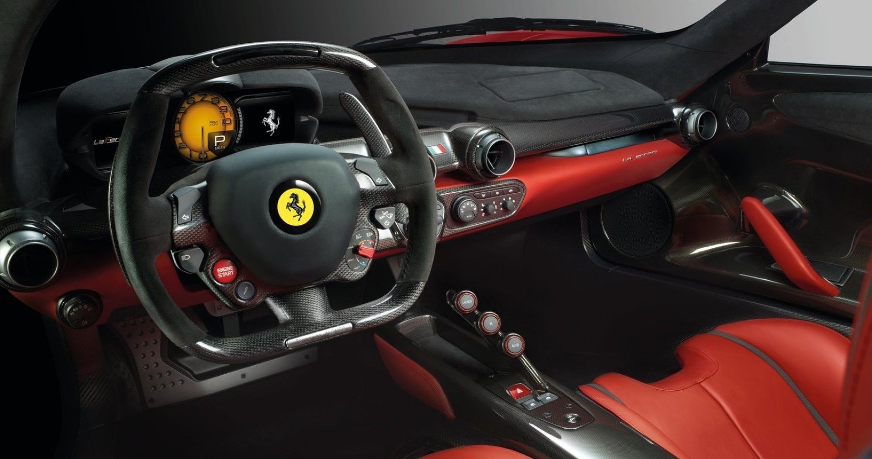 Ferrari LaFerrari interior view