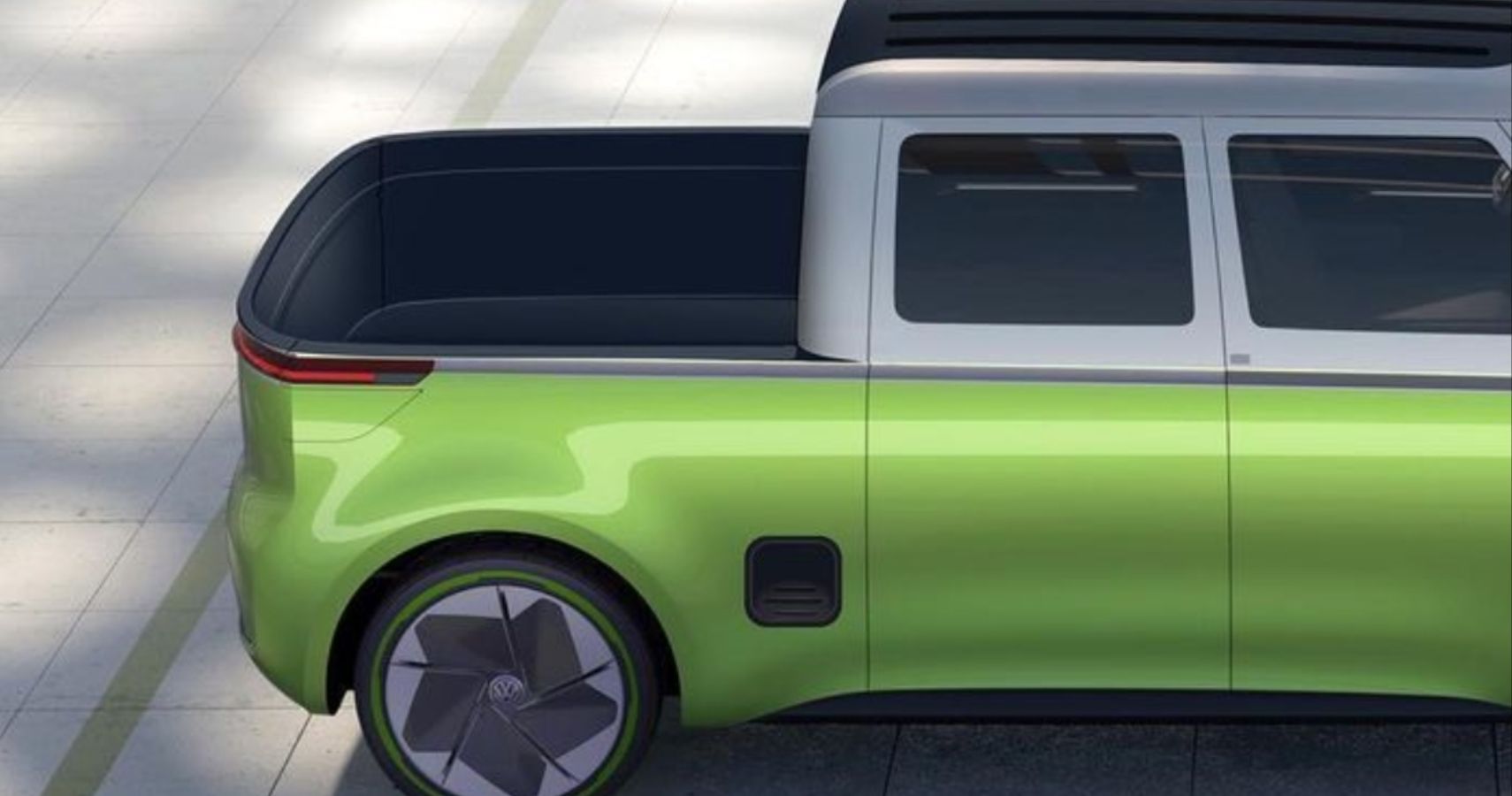 ID Buzz Pickup Concept Rear Details