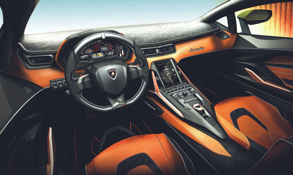 Lamborghini Sian FKP 37 - Dashboard