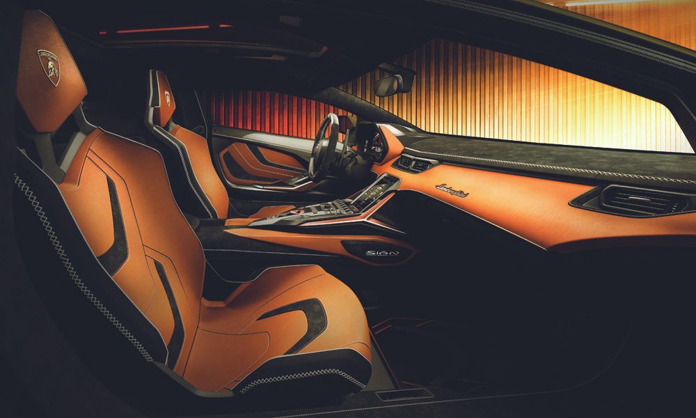 Lamborghini Sian FKP 37 - Interior 2