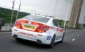 Lexus IS-F UK Police Car