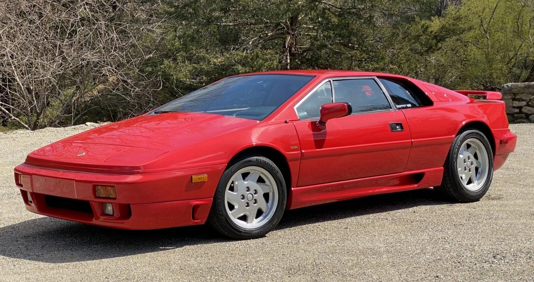 1991 Lotus Esprit Turbo SE Red Sports Car