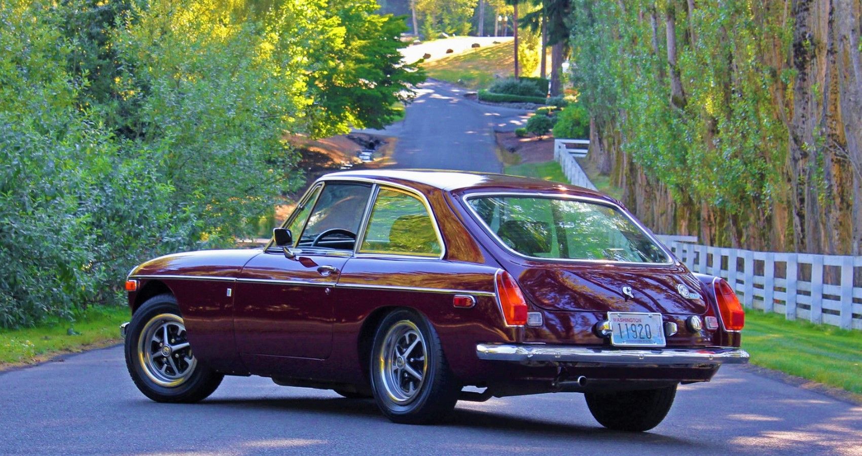MGB GT Coupe - Rear