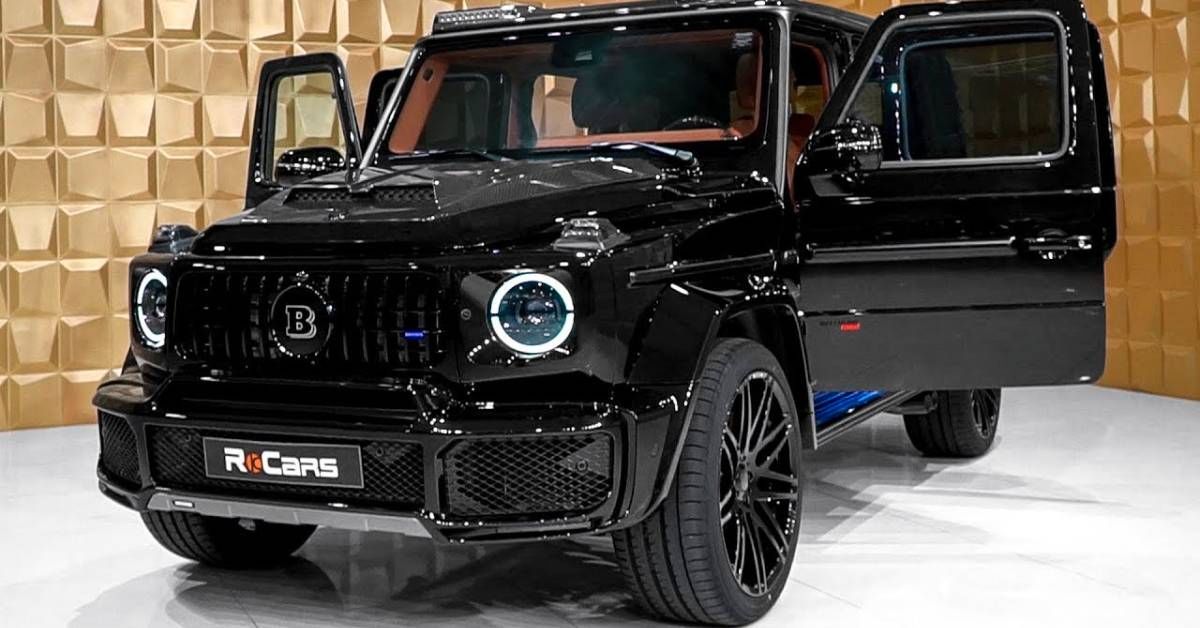 Black Mercedes G-Wagon Brabus