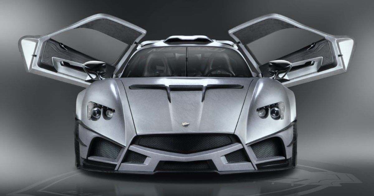 Mazzanti Evantra Millecavalli front view with doors open
