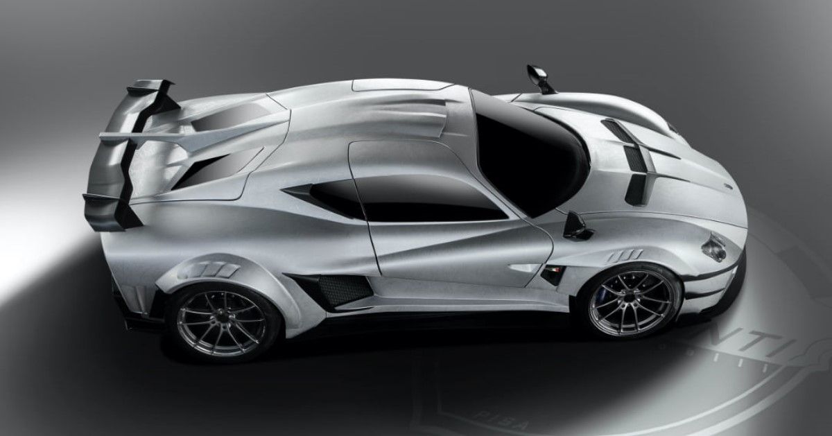 Mazzanti Evantra Millecavalli top ariel view