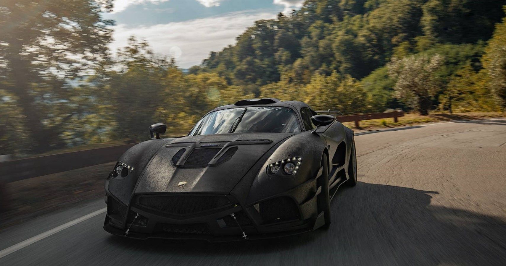 Mazzanti Evantra Millecavalli rare Italian hypercar hd wallpaper