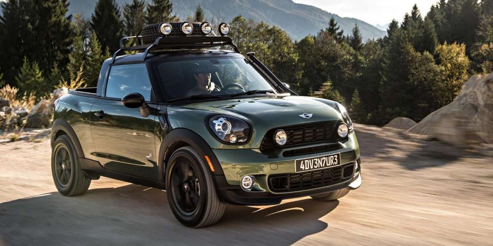 Mini Cooper Paceman Adventure Truck via HoustonChronicle Cropped