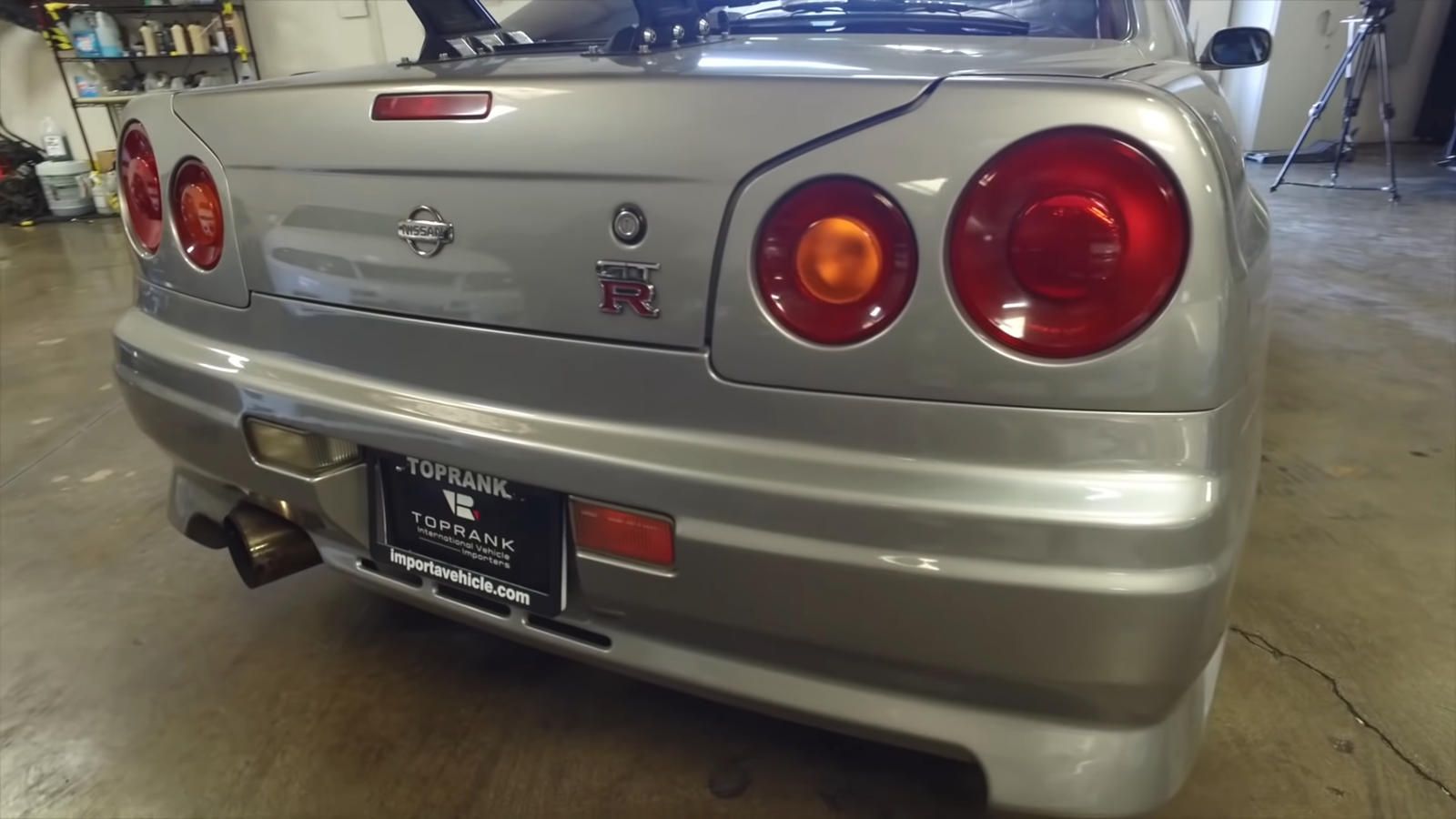 Paul Walker's Nissan R34 Skyline V-Spec Rear