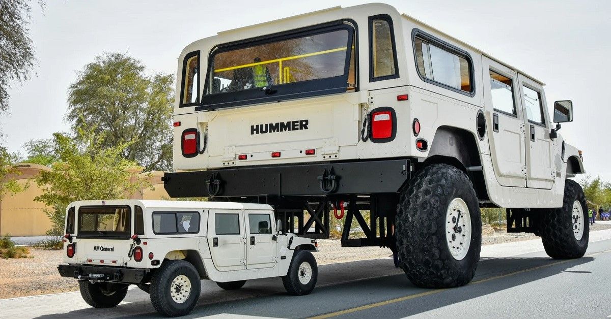 Meet The Hummer H1 X3: A Hummer 3 Times The Size With 3 More Engines