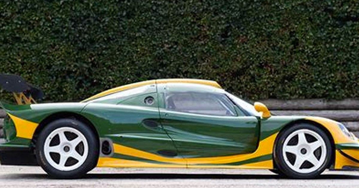 lotus elise side view