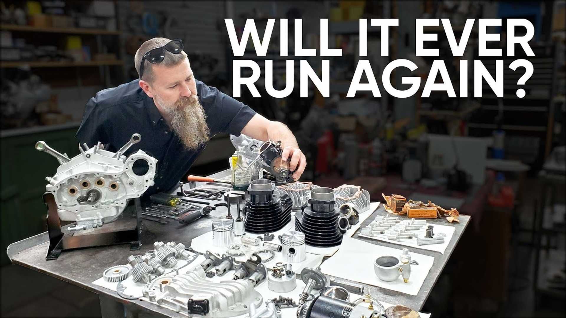 Wheels Through Time Rebuilds Very Rare HarleyDavidson WLDR Engine
