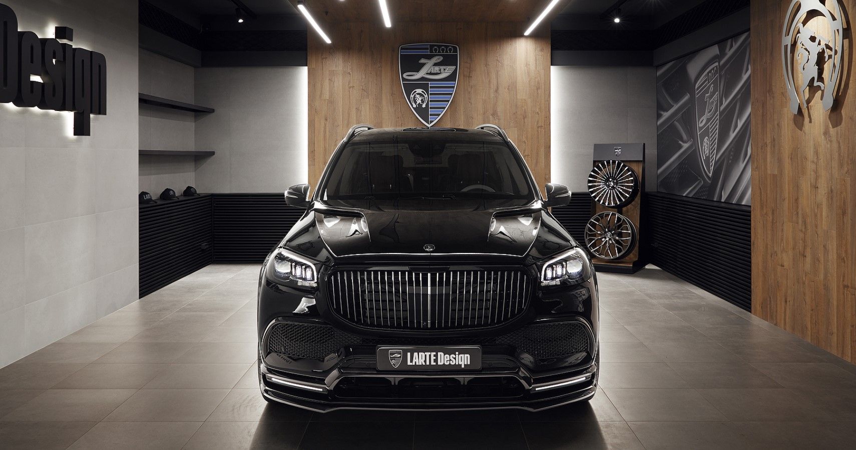 This All-Black Mercedes-Maybach GLS Goes Rogue, Courtesy Larte Design