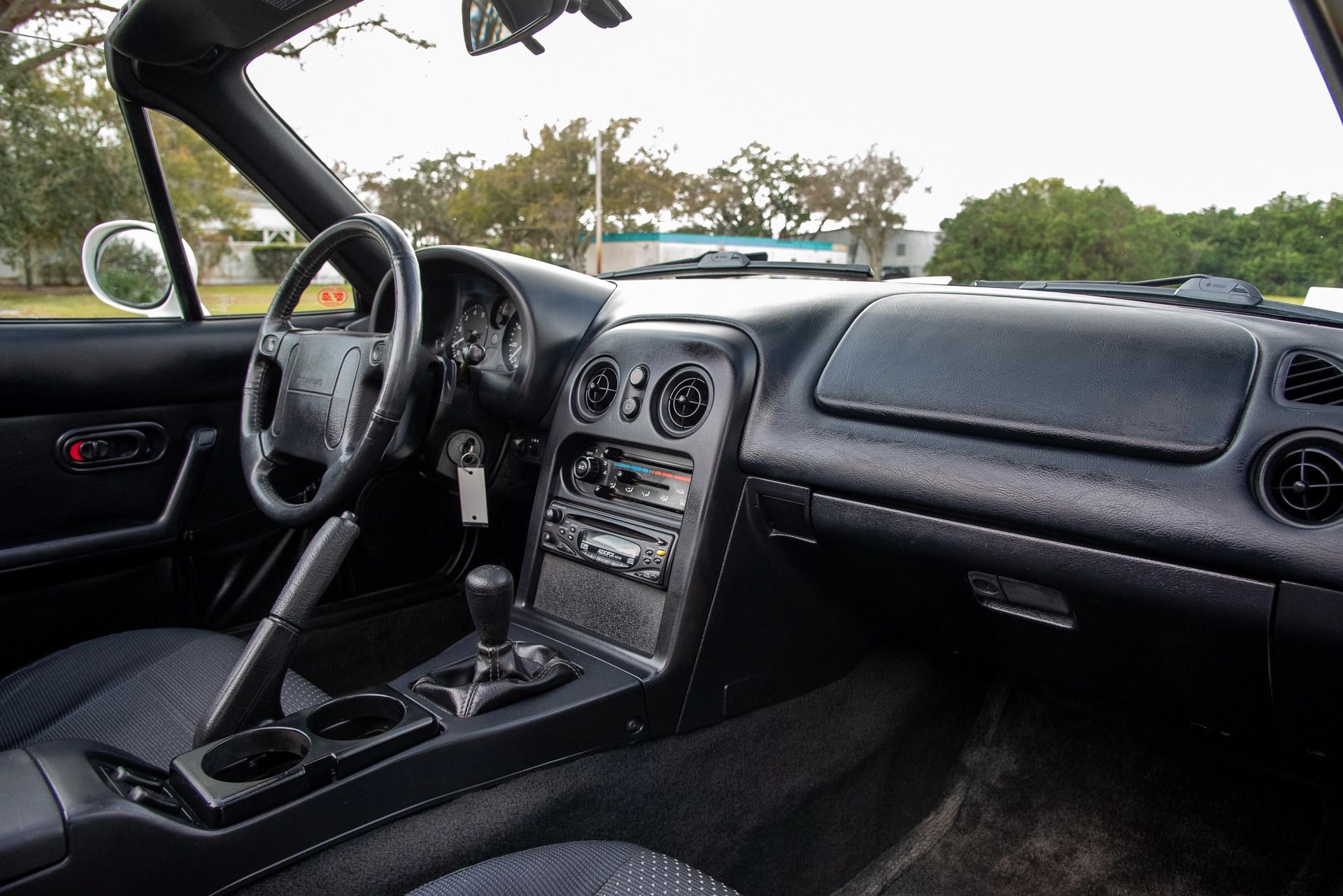 Black interior 1990-1997 Mazda MX-5 Miata (First Generation)