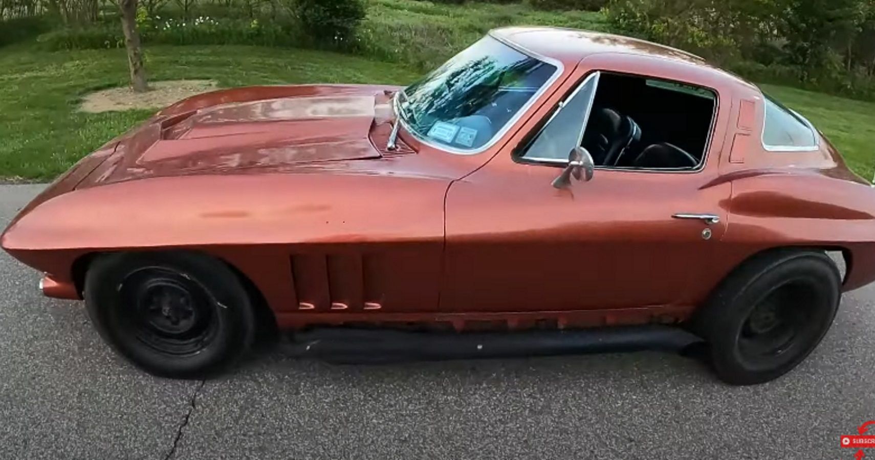 We Love This Super-retro, Big Block, Chevy Corvette Barn Find