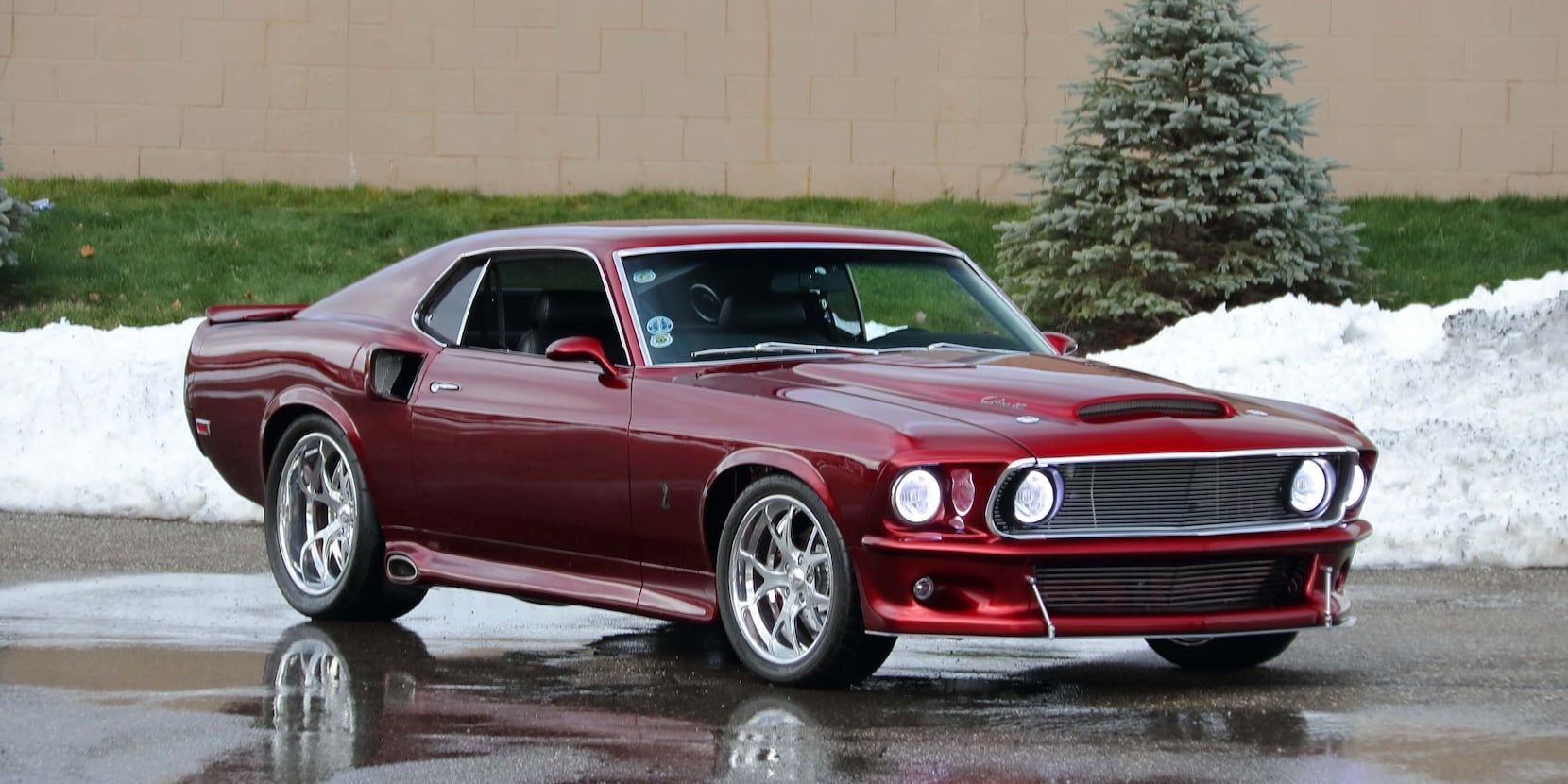 1969 Ford Mustang Restomod Cropped