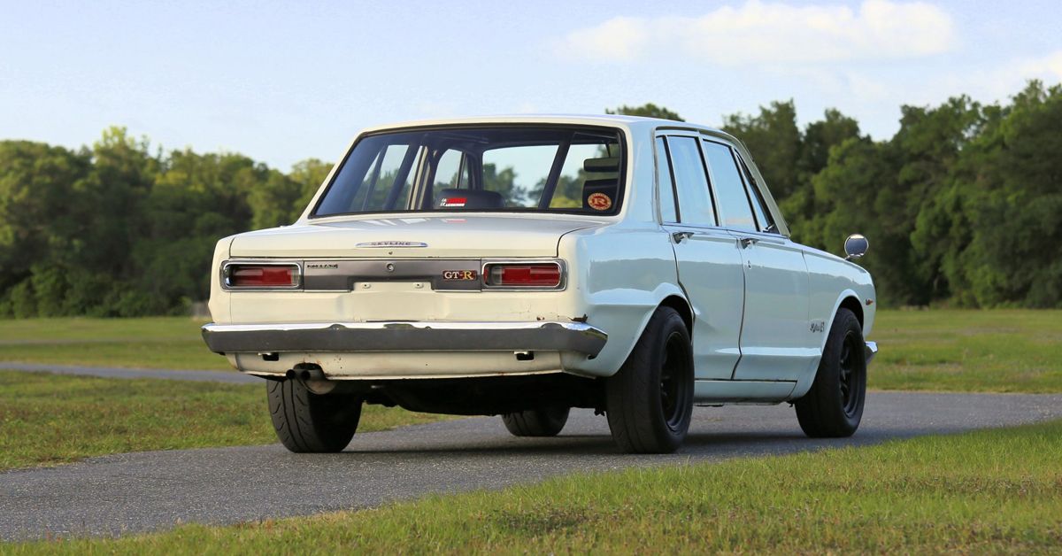First-Year 1969 Nissan Skyline 2000 GT-R In White Paint On BaT
