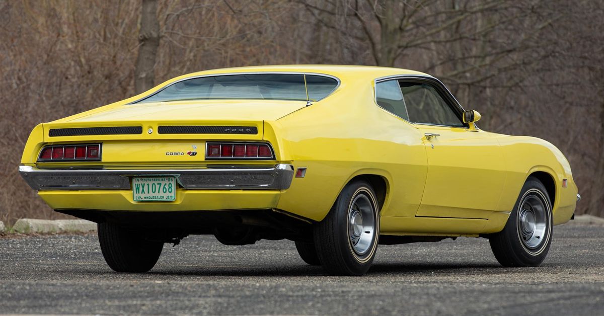 Unrestored 837-Mile 1970 Ford Torino King Cobra Up For Grabs On Mecum
