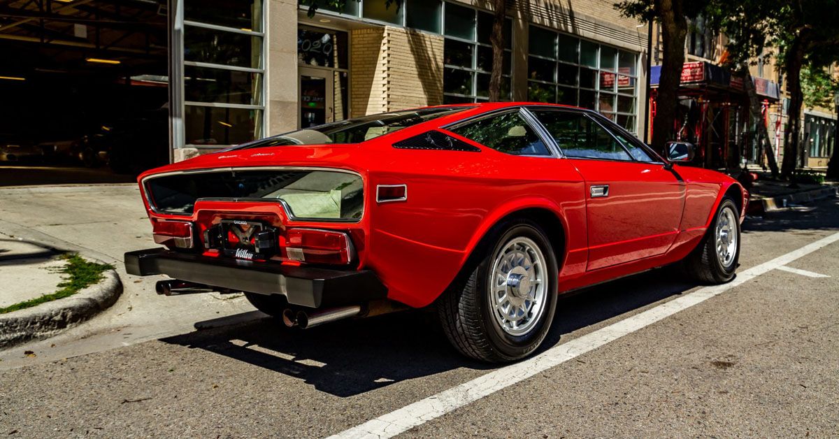 1978 Maserati Khamsin 2-Door Classic Sports Car In Red Paint 