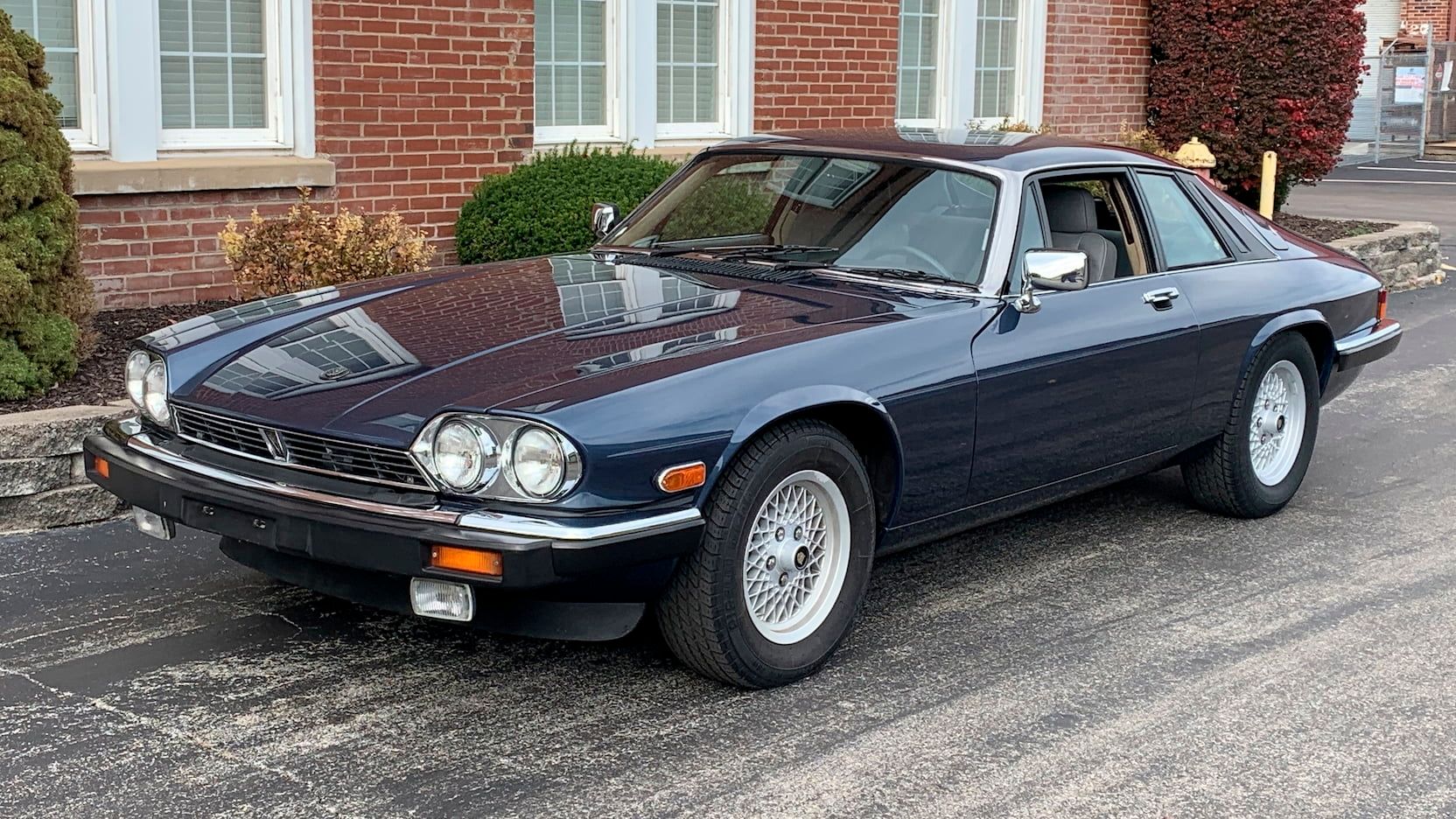 Blue 1989 Jaguar XJ-S