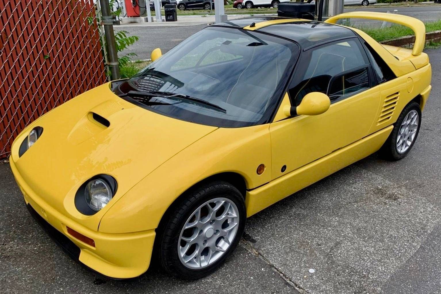 Yellow 1992 Autozam AZ-1