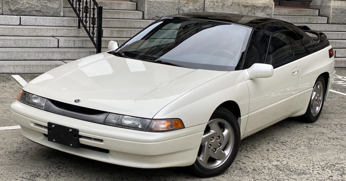 1992 Subaru SVX (WHite) - Front