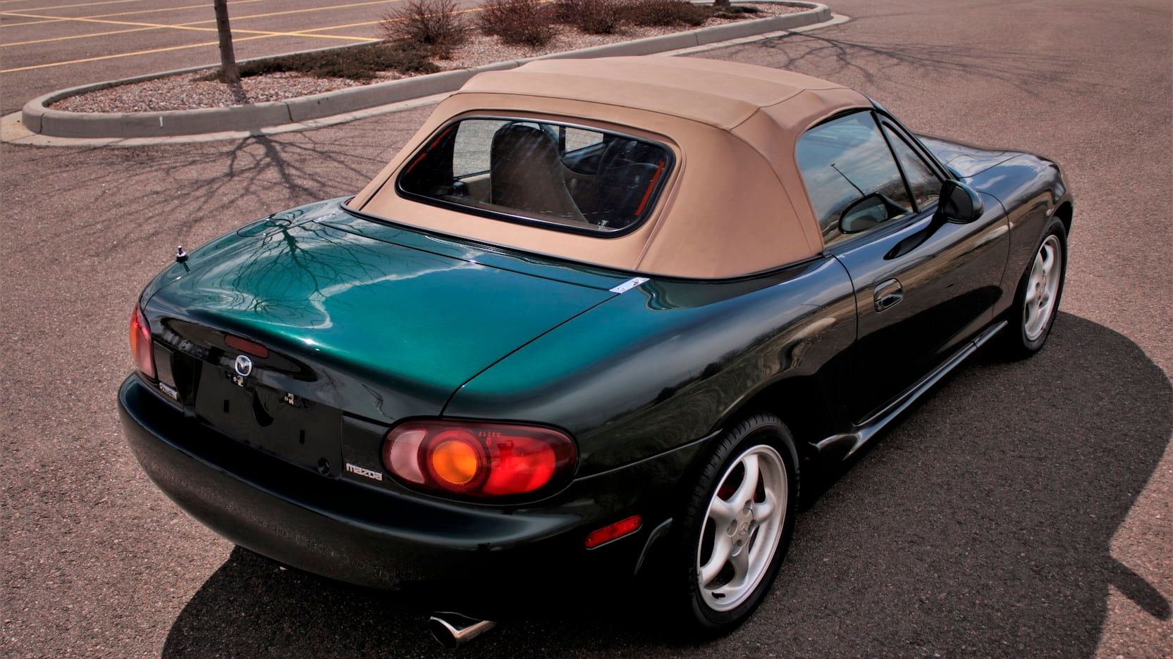 Black 1999 Mazda Miata Convertible