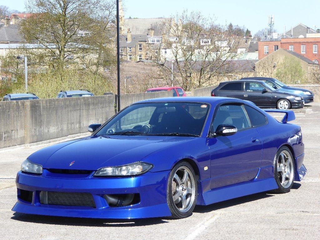 Blue 1999 Nissan Silvia S15