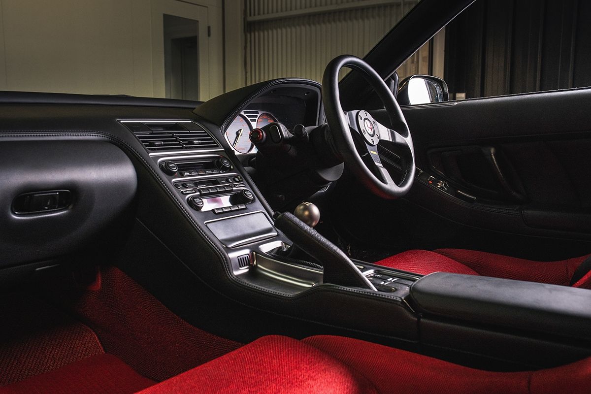 2005 Honda NSX-R interior 